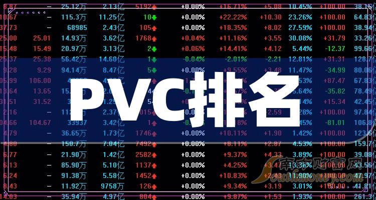 PVCǰʮ2023ҵǰʮ